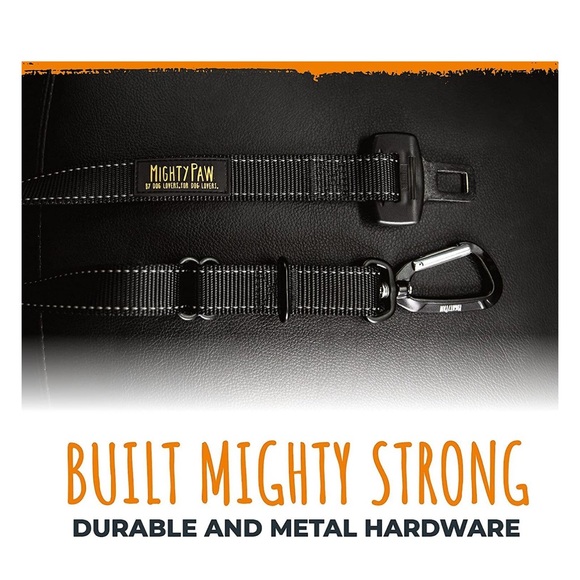 Mighty Paw Nylon Dog Seat Belt for Buckle - Picture 7 of 8